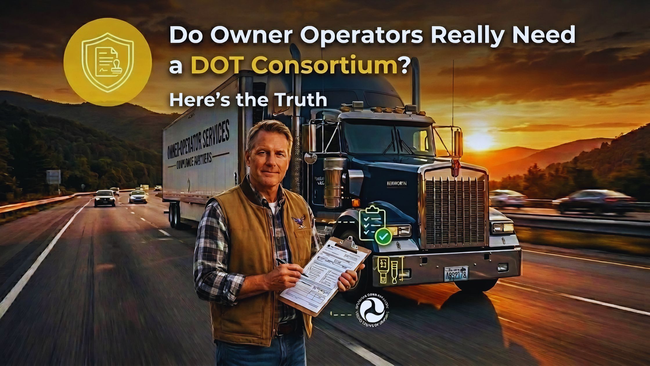 Do Owner Operators Really Need a DOT Consortium? Here’s the Truth