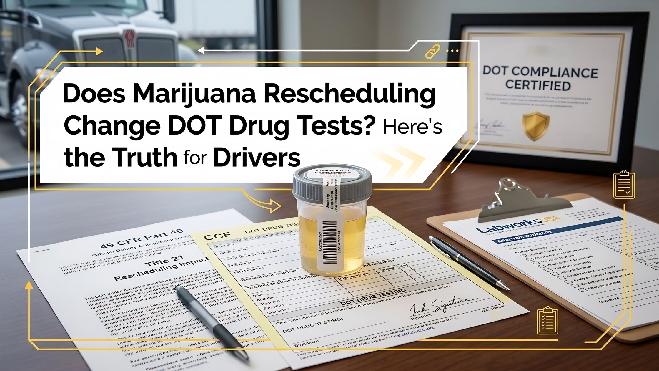 Does Marijuana Rescheduling Change DOT Drug Tests? Here’s the Truth for Drivers